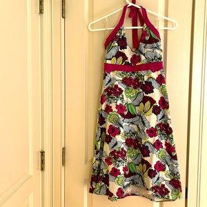 Patagonia floral halter dress